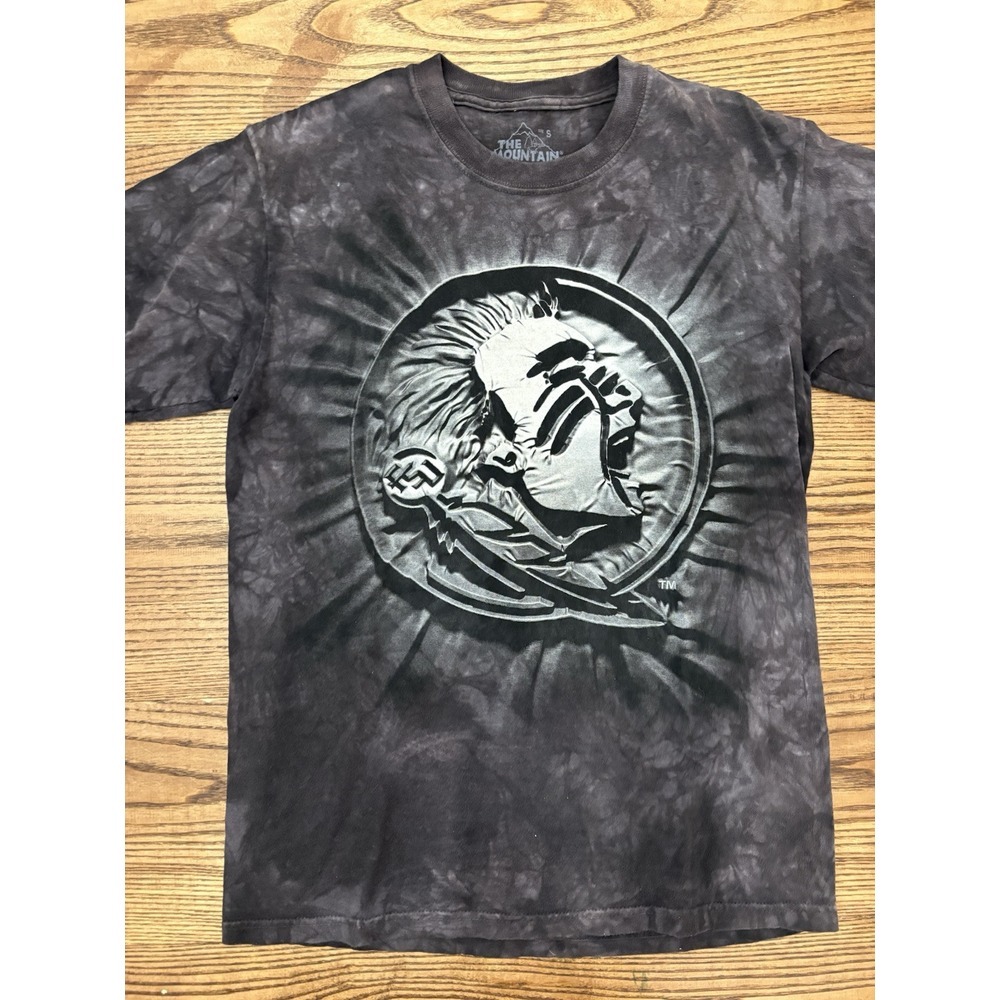 The Mountain Florida State University Tie Dyed Short Sleeve Shirt Size Small